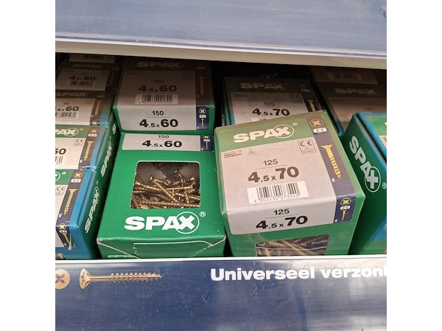 Assortiment ijzerwaren spax - afbeelding 10 van  47
