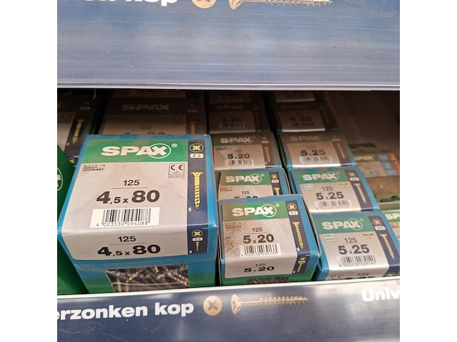 Assortiment ijzerwaren spax - afbeelding 11 van  47