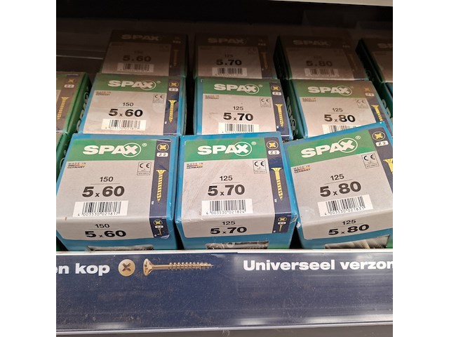 Assortiment ijzerwaren spax - afbeelding 14 van  47
