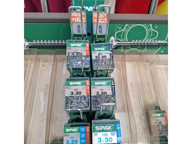 Assortiment ijzerwaren spax - afbeelding 20 van  47