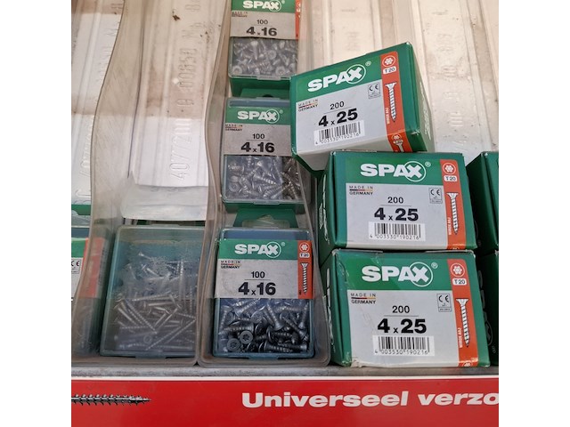 Assortiment ijzerwaren spax - afbeelding 22 van  47