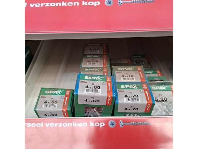 Assortiment ijzerwaren spax - afbeelding 26 van  47
