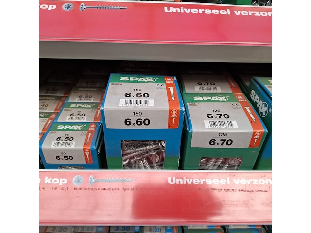 Assortiment ijzerwaren spax - afbeelding 33 van  47