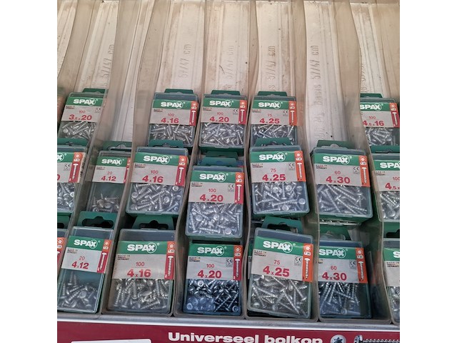 Assortiment ijzerwaren spax - afbeelding 23 van  47