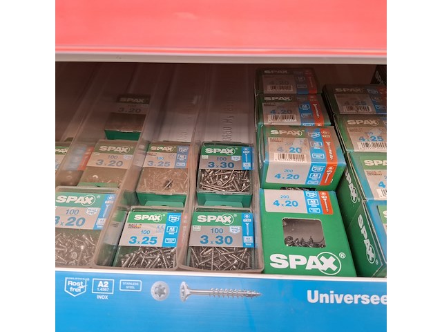 Assortiment ijzerwaren spax - afbeelding 37 van  47