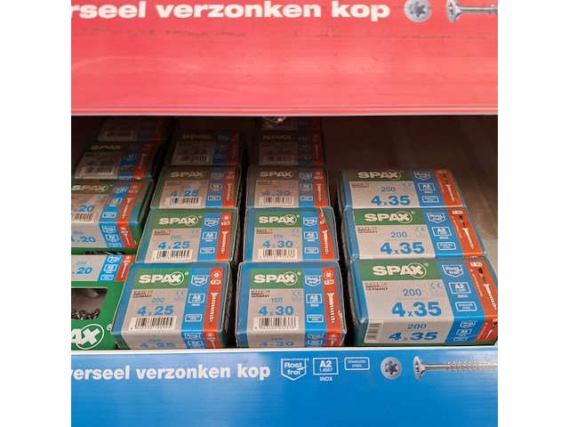 Assortiment ijzerwaren spax - afbeelding 38 van  47