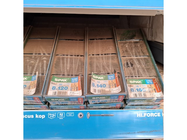 Assortiment ijzerwaren spax - afbeelding 40 van  47