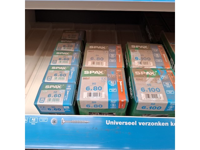 Assortiment ijzerwaren spax - afbeelding 42 van  47