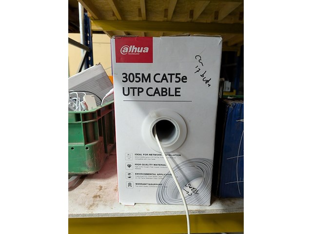 Assortiment installatiemateriaal, o.a. adhua, draka - afbeelding 5 van  12