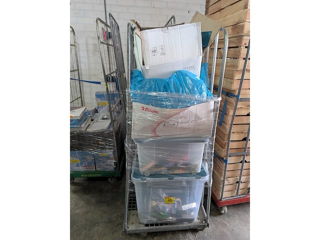 Assortiment kantoorartikelen in 4x rolcontainer - afbeelding 6 van  23
