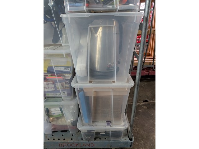 Assortiment kantoorartikelen in 4x rolcontainer - afbeelding 19 van  23
