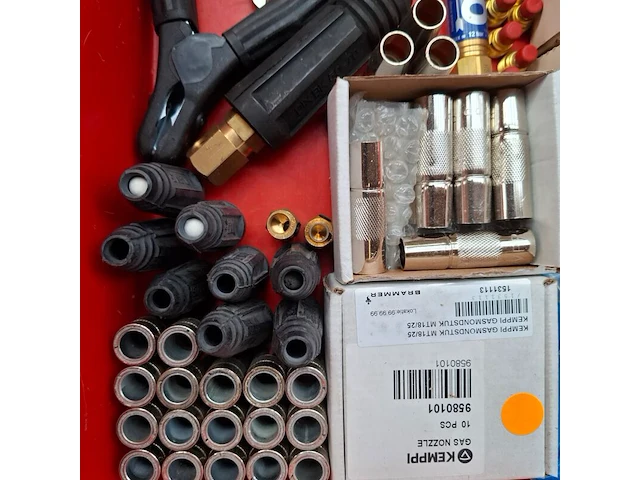 Assortiment lasbenodigdheden o.a. weldkar, vogel, bahco - afbeelding 8 van  28