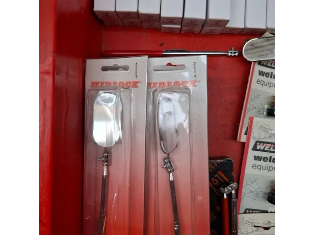 Assortiment lasbenodigdheden o.a. weldkar, vogel, bahco - afbeelding 24 van  28