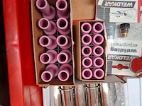 Assortiment lasbenodigdheden o.a. weldkar, vogel, bahco - afbeelding 25 van  28
