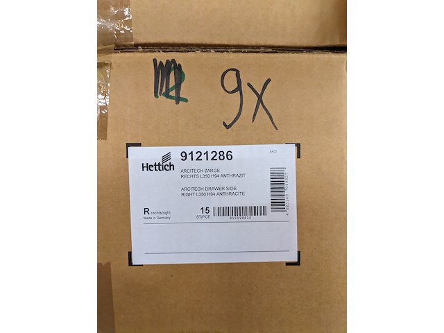 Assortiment meubelbevestigingsmateriaal, o.a. hettich - afbeelding 32 van  34