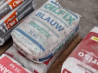 Assortiment pleister, mortel, lijm, o.a. knauf, eurocol - afbeelding 8 van  13