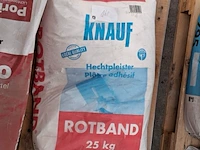 Assortiment pleister, mortel, lijm, o.a. knauf, eurocol - afbeelding 9 van  13