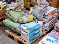 Assortiment pleister, mortel, lijm, o.a. knauf, eurocol - afbeelding 10 van  13