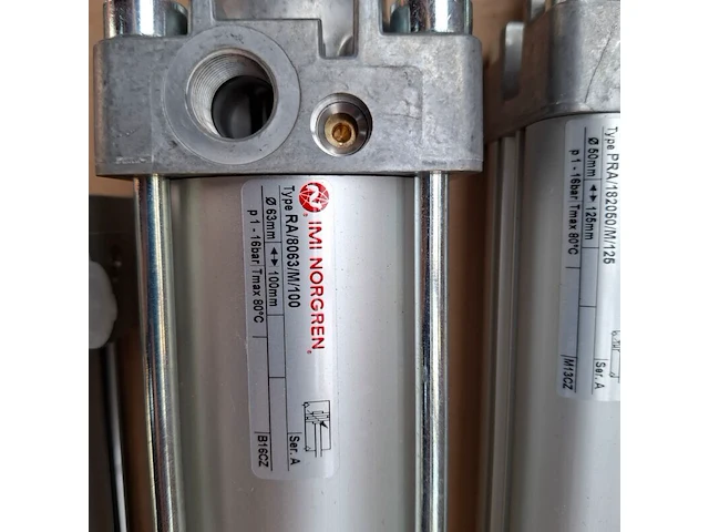 Assortiment pneumatische cilinders en toebehoren o.a. festo, norgren - afbeelding 23 van  25