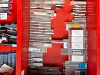 Assortiment ruimers, sleufboren en adapters o.a. phantom