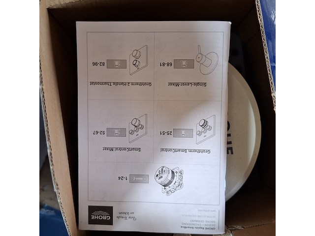 Assortiment sanitair toebehoren, o.a. grohe - afbeelding 5 van  21