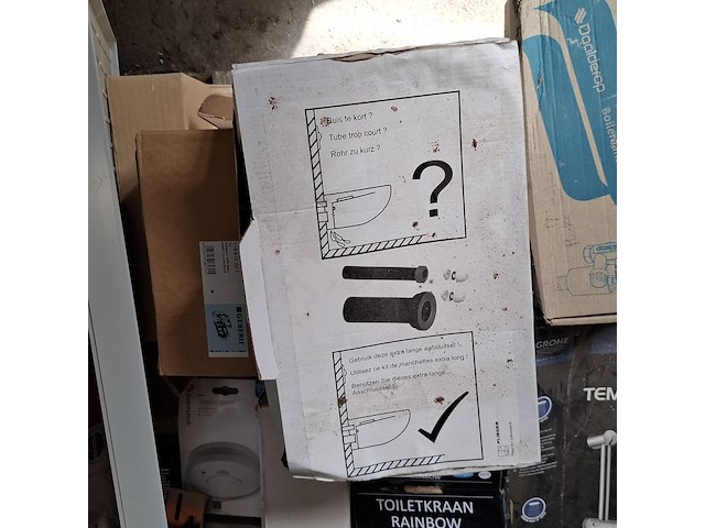 Assortiment sanitair toebehoren, o.a. grohe - afbeelding 9 van  21