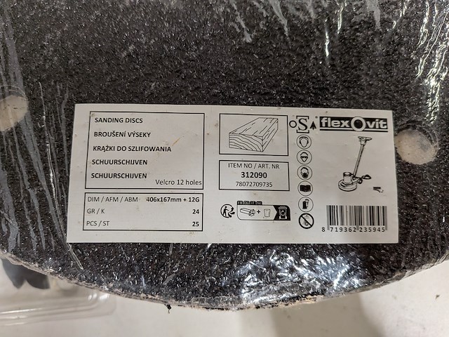 Assortiment schuurschijven, doekensetten en dustbags, o.a. b-prof, kärcher - afbeelding 9 van  17