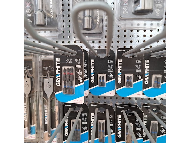 Assortiment slijpen, boren en zagen graphite - afbeelding 3 van  34