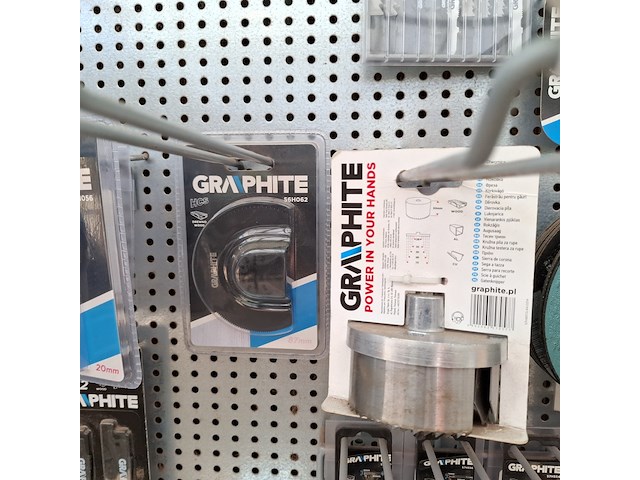 Assortiment slijpen, boren en zagen graphite - afbeelding 13 van  34