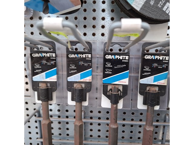 Assortiment slijpen, boren en zagen graphite - afbeelding 17 van  34