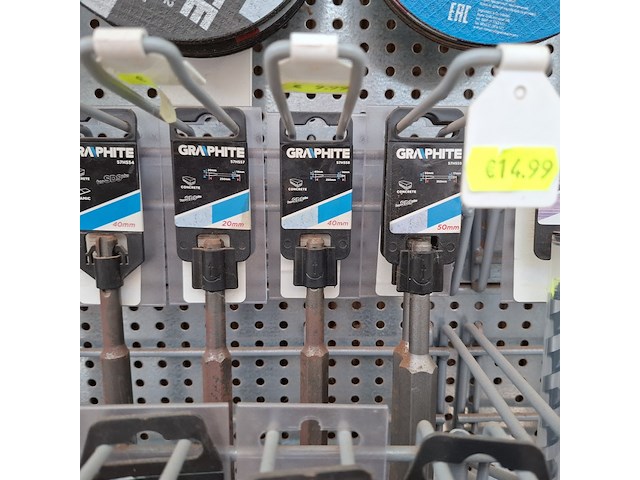 Assortiment slijpen, boren en zagen graphite - afbeelding 18 van  34