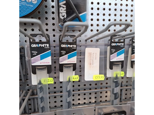 Assortiment slijpen, boren en zagen graphite - afbeelding 19 van  34