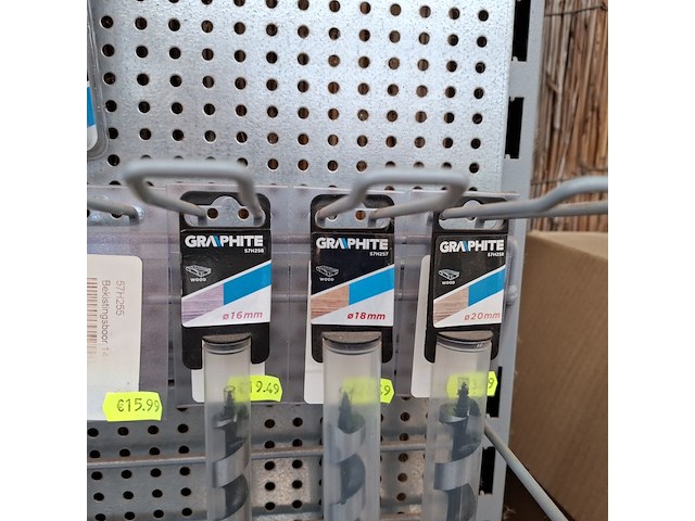 Assortiment slijpen, boren en zagen graphite - afbeelding 20 van  34