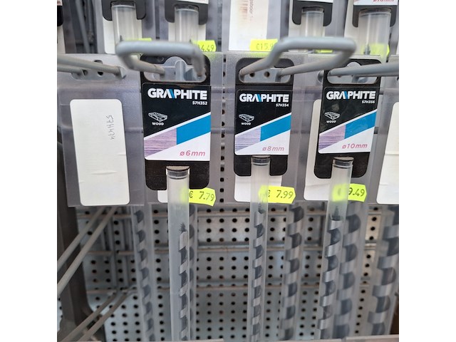 Assortiment slijpen, boren en zagen graphite - afbeelding 21 van  34