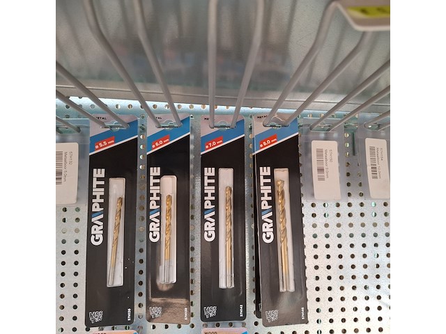 Assortiment slijpen, boren en zagen graphite - afbeelding 12 van  34