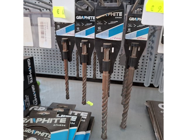 Assortiment slijpen, boren en zagen graphite - afbeelding 24 van  34