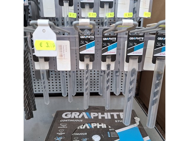 Assortiment slijpen, boren en zagen graphite - afbeelding 25 van  34