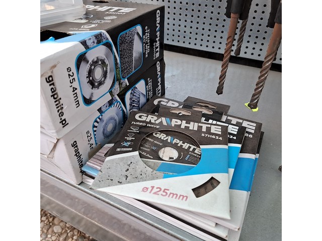 Assortiment slijpen, boren en zagen graphite - afbeelding 27 van  34