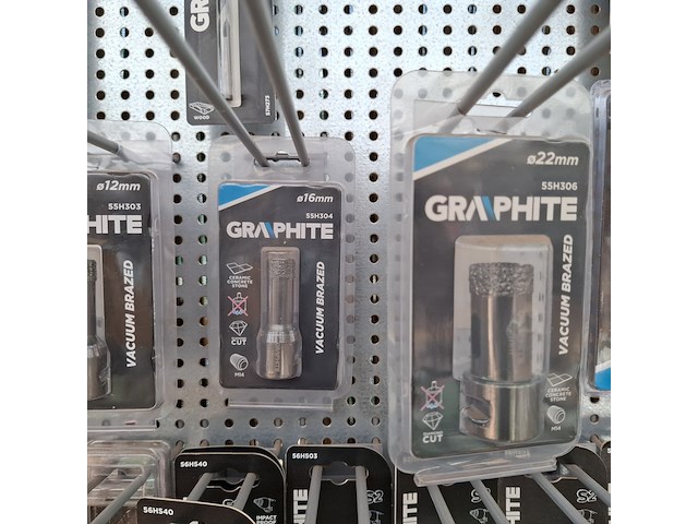 Assortiment slijpen, boren en zagen graphite - afbeelding 33 van  34