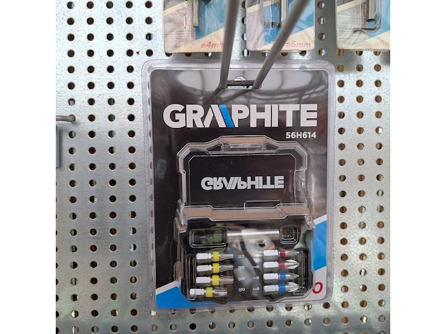 Assortiment slijpen, boren en zagen graphite - afbeelding 34 van  34