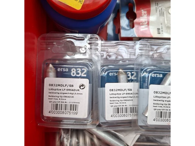 Assortiment soldeer benodigdheden, o.a. weller - afbeelding 7 van  8
