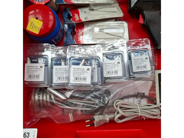 Assortiment soldeer benodigdheden, o.a. weller - afbeelding 8 van  8