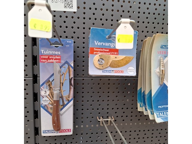 Assortiment tuingereedschap o.a. talen tools - afbeelding 7 van  13