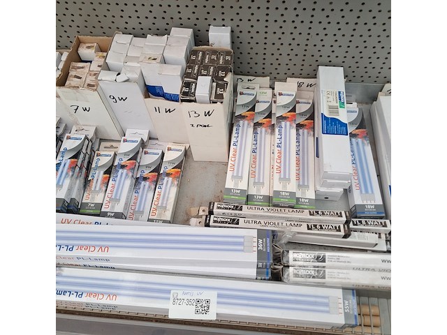 Assortiment uv verlichting, o.a. superfish - afbeelding 4 van  10