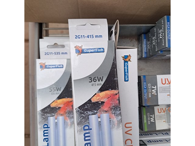 Assortiment uv verlichting, o.a. superfish - afbeelding 6 van  10
