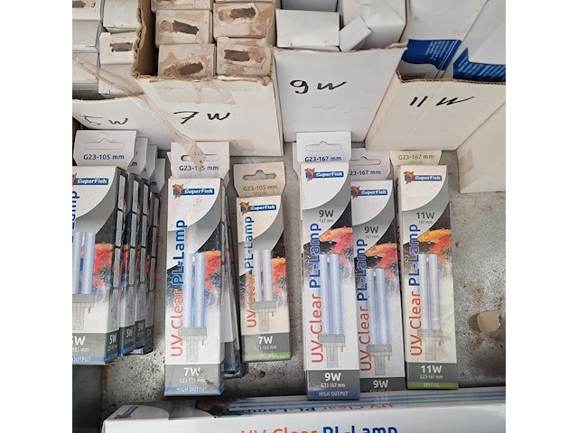 Assortiment uv verlichting, o.a. superfish - afbeelding 7 van  10