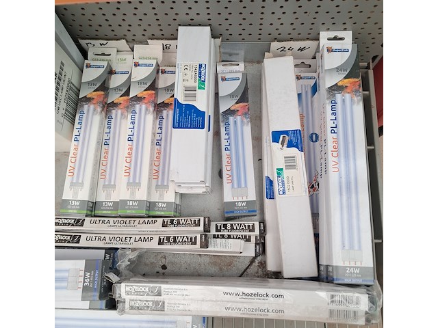 Assortiment uv verlichting, o.a. superfish - afbeelding 9 van  10