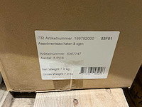 Assortimentbox haken&ogen (30x) - afbeelding 2 van  3