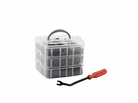 Assortimentdoos met automotive clips - 630-delig - tools - afbeelding 1 van  4