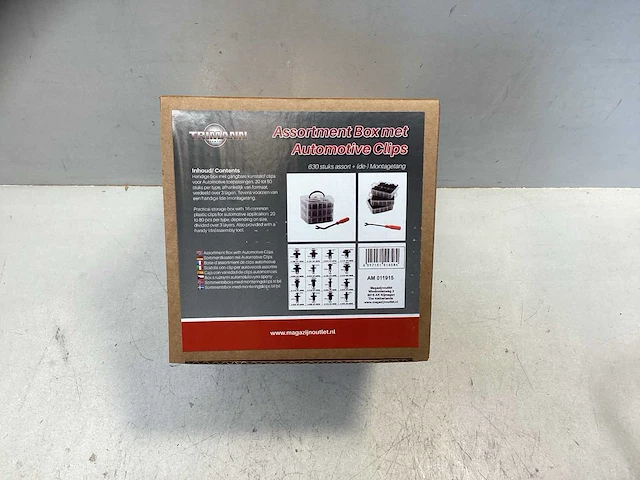 Assortimentdoos met automotive clips - 630-delig - tools - afbeelding 2 van  4